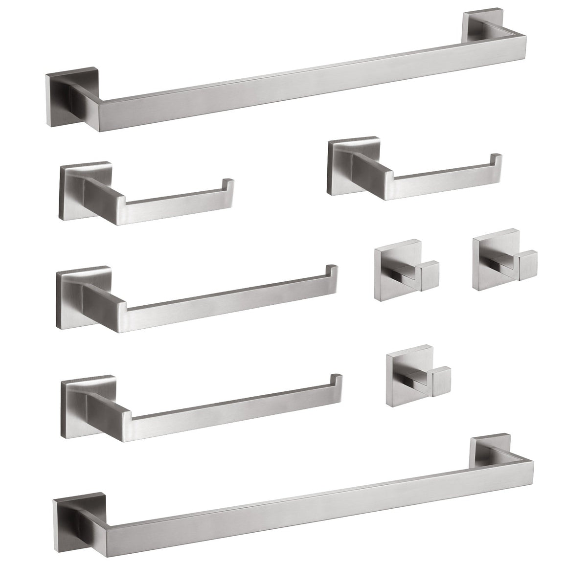 9-Piece Bathroom Hardware Set, photo 2 of 10