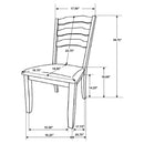 Martin - Dining Side Chair (Set of 2) - Rustic