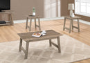 Table Set, Coffee, End, Side, Accent, Living Room Transitional (Set of 3) by HouseOfZazla
