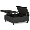 Ellis - Coffee Table Storage Ottoman Contemporary Design by HouseOfZazla