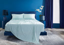 BedGear Vertex Sheet Set, Misty Blue, Split King / Split Cal King by HouseOfZazla