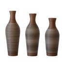 Classic And Neat Floor Vase, High Independent Flower Stand (Set of 3) by HouseOfZazla