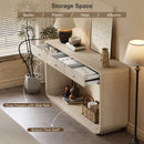 Console Table With 3 Drawers And Display Shelf by HouseOfZazla