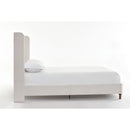 Hayden - Upholstered Wingback Bed With Tall Headboard by HouseOfZazla
