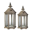 S/2 Graca Polygon Temple Garden Lanterns by HouseOfZazla