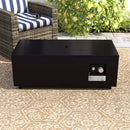 Modern Design Outdoor Fire Pit Table With Cover by HouseOfZazla