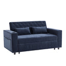 Pull-Out Sofa Bed Convertible Couch With Adjustable Backrest For Living Room by Unique Piece Furniture