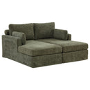 Modern Aesthetic Wide Sofa Bed by HouseOfZazla