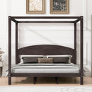 anopy Platform Bed With Headboard And Support Legs by HouseOfZazla