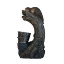 Decorative Water Foutain With Otter Design, With Light And Pump, For Indoor And Outdoor - Brown by HouseOfZazla