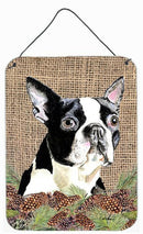Boston Terrier Aluminium Metal Wall or Door Hanging Prints