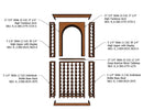 3 Foot Wine Cellar Storage System | 100 Bottle Capacity