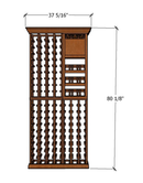 3 Foot Wine Cellar Storage System | 131 Bottle Capacity