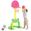 3-in-1 Kids Basketball Hoop Set Stand by LJGDeals