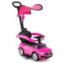 3-in-1 Ride on Push Car Mercedes-Benz Licensed Sliding Car with Canopy by LJGDeals