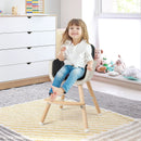 3-in-1 Convertible Wooden High Chair with Cushion by LJGDeals