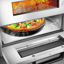 Heavy-Duty 3KW Electric Commercial Stainless Steel Double Deck Pizza Oven (SAK81427) by SAKSBY WHOLESALE