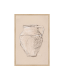 Vase Drawing Sepia