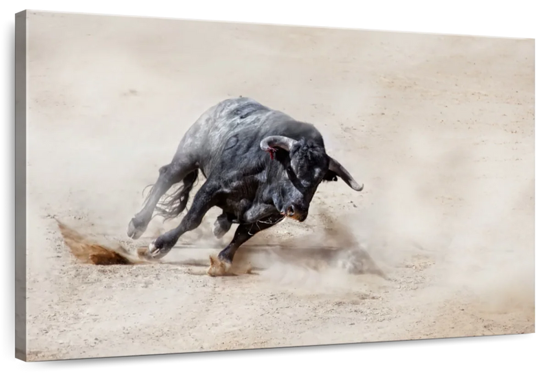 Charging Bull Wall Art