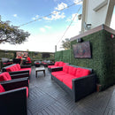 Boxwood Greenery Panels