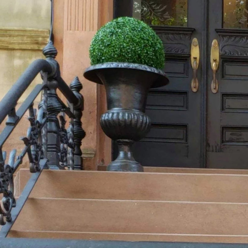 15" Large Boxwood Topiary Ball