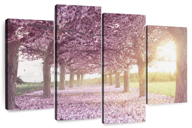 Cherry Blossom Morning Wall Art