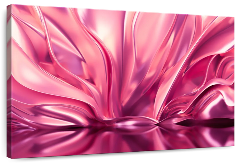 Blush Pink Abstract Wall Art
