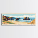 Bandon, Oregon Panoramic Print, Vacation Gift, Oregon Wall Art, Vacation Wall Art, Vacatation Memories, Beach Decor, Beach Or Lakehouse Art