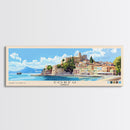 Corfu, Greece Panoramic Print, Vacation Gift, Greece Wall Art, Vacation Wall Art, Vacatation Memories, Beach Decor, Beach Or Lakehouse Art