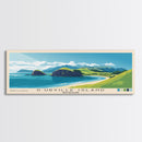 D’Urville Island, New Zealand Panoramic Print, Vacation Gift, New Zealand Wall Art, Beach Painting, Beach Decor, Large Wall Art, Wood Frame Art