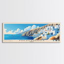 Folegandros, Greece Panoramic Print, Vacation Gift, Greece Wall Art, Vacation Wall Art, Vacatation Memories, Beach Decor, Beach Or Lakehouse Art