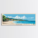 Frederiksted Beach, US Virgin islands Panoramic Print, Vacation Gift, US Virgin islands Wall Art, Beach Painting, Beach Decor, Beach Or Lakehouse Art