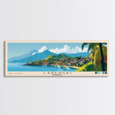 Labengki, Indonesia Panoramic Beach Print, Vacation Gift, Indonesia Wall Art, Framed Canvas Print, Framed Beach Painting