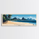 Maragogi, Brazil Panoramic Print, Vacation Gift, Brazil Wall Art, Vacation Wall Art, Vacatation Memories, Beach Decor, Beach Or Lakehouse Art