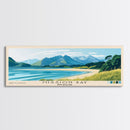 Mission Bay, New Zealand Panoramic Print, Vacation Gift, New Zealand Wall Art, Vacation Wall Art, Vacatation Memories, Beach Decor, Beach Or Lakehouse Art