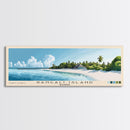 Rangali Island, Maldives Panoramic Beach Print, Vacation Gift, Maldives Wall Art, Beach Painting, Beach Decor, Beach Painting