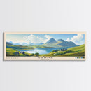 Sanna, Scotland Panoramic Print, Vacation Gift, Scotland Wall Art, Beach Painting, Beach Decor, Beach Or Lakehouse Art