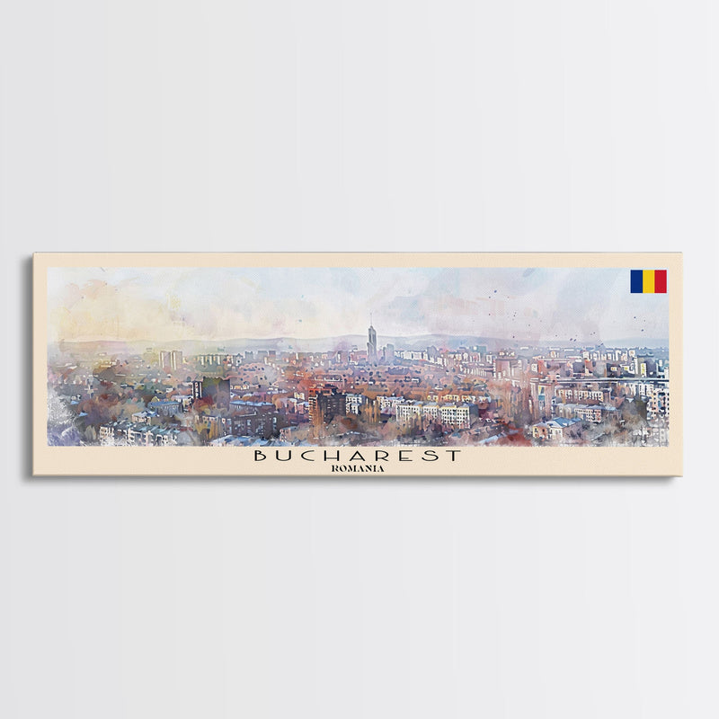 Bryansk Russia Wall Art, Panoramic Travel Poster, Panoramic Framed Canvas Print, City Wall Art, Wall Hanging Home Decor, Travel Art