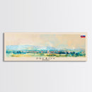 Preov Slovakia Wall Art, Panoramic Travel Poster, Panoramic Framed Canvas Print, City Wall Art, Wall Hanging Home Decor, Travel Art