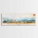 San Cristobal Dominican Republic Travel Art, City Art, Framed Canvas Print or Metal Wall Art, Europe Travel Poster, Panoramic Wall Art, Extra Wide Wall Art