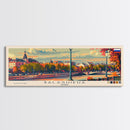 Balashikha Russia Travel Art, City Art, Framed Canvas Print or Metal Wall Art, Europe Travel Poster, Panoramic Wall Art, Extra Wide Wall Art