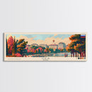 Ufa Russia Wall Art, Panoramic Travel Poster, Panoramic Framed Canvas Print, City Wall Art, Wall Hanging Home Decor, Travel Art