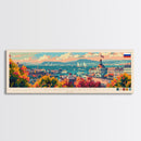 Vladivostok Russia Travel Print Wall Art, Panoramic City Art, Travel Art, Wall Decor, Vacation Gift, Framed Canvas Print Or Metal Art