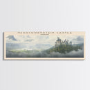Neuschwanstein Castle Framed Canvas Print Travel Poster | Wall Art | Home Decor | Gift For Travel Lover | Wall Hanging | Original Art
