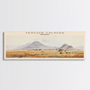 Tengger Caldera Framed Canvas Print Travel Poster | Wall Art | Home Decor | Gift For Travel Lover | Wall Hanging | Original Art