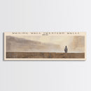 Wailing Wall COUNTRY | Framed Travel Poster Canvas Print | Trendy Wall Art | Watercolor Painting | Living Room Art | Unique Art