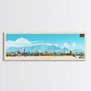 El-Obeid,  Sudan Travel Poster Panoramic Canvas Print, El-Obeid,  Sudan Painting,  Sudan Art, El-Obeid Travel Art, Guest Room Painting
