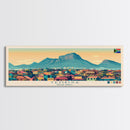 Tembisa, South Africa Panoramic Travel Poster Canvas Print, Tembisa, South Africa Painting, South Africa Art, Tembisa Travel Art, Guest Room Painting