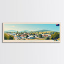 Toowoomba, Australia Panoramic Travel Poster Canvas Print, Toowoomba, Australia Painting, Australia Art, Toowoomba Travel Art, Guest Room Painting