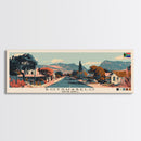 Botshabelo, South Africa Panoramic Canvas Print, Botshabelo, South Africa Painting, South Africa Art, Botshabelo Travel Poster, Travel Art, Guest Room Painting